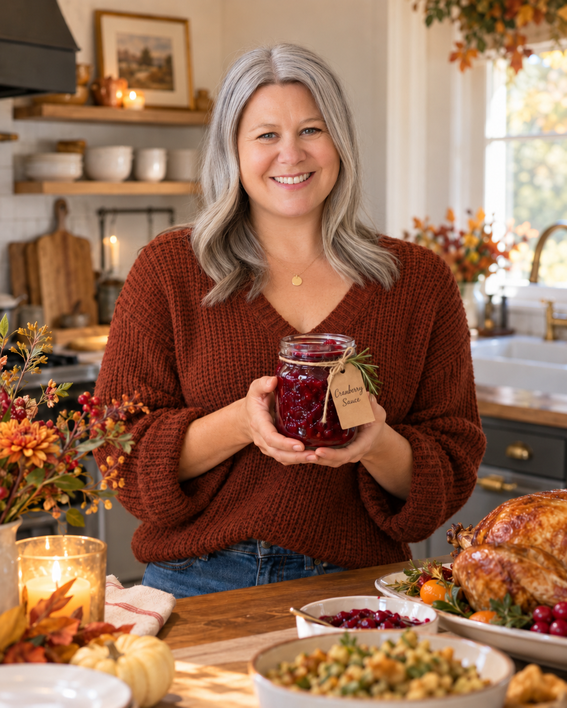 Cranberry Orange Sauce with a Little Something Special